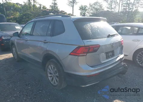 2020 Volkswagen Tiguan 2.0T S из США, поврежденный, VIN 3VV1B7AX2LM103166